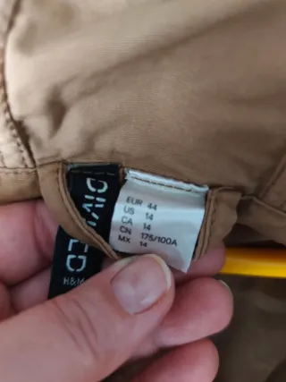 Parka mujer color camel