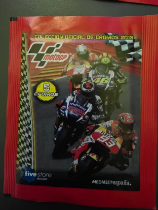 Confezioni cromoschiene vintage Moto GP 2015 Mediaset