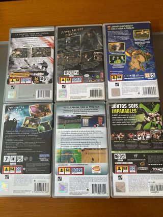 Lote 6 Giochi PSP: Killzone, Piratas, Ben 10