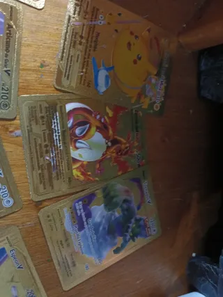Cartas Pokémon Doradas