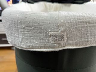 Vestidura per fasciatoio di Pipa y Limón in pizzo color crudo