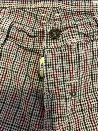 Pantalón Antonio Morato cuadros rojos