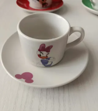 Confezione da 6 tazze con piatti - Disney