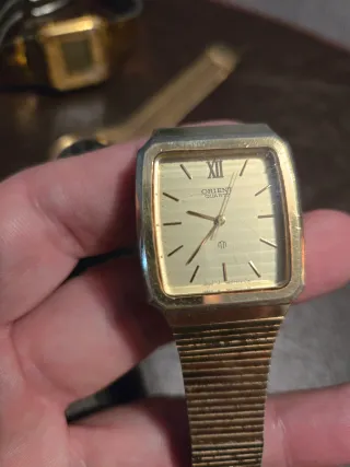 Lotto di 3 orologi Tissot, Orient, Citizen