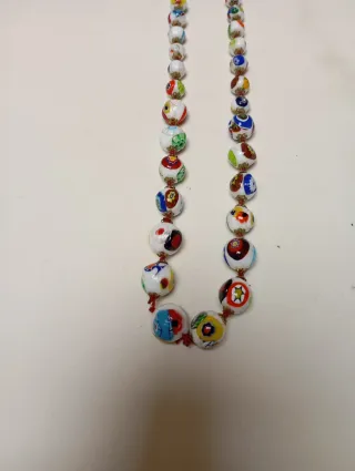Collar Murano Perlas Venecianas Multicolor