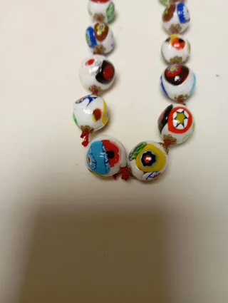 Collar Murano Perlas Venecianas Multicolor
