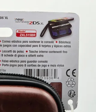 Pochette Zelda new 3DS XL + crystal case rigido