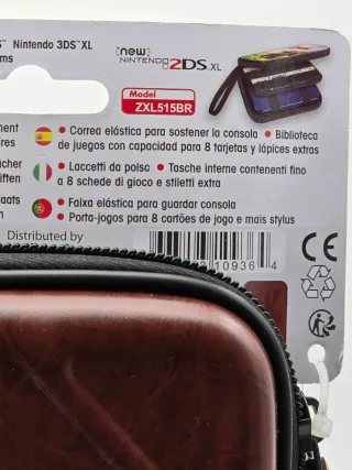 Pochette Zelda new 3DS XL + crystal case rigido