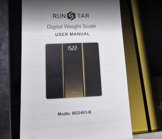 Báscula de baño digital RunStar