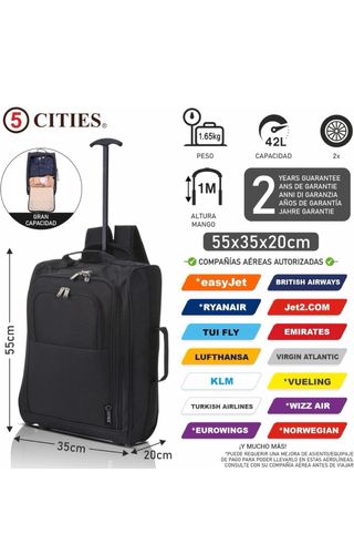 Maleta de viaje con ruedas