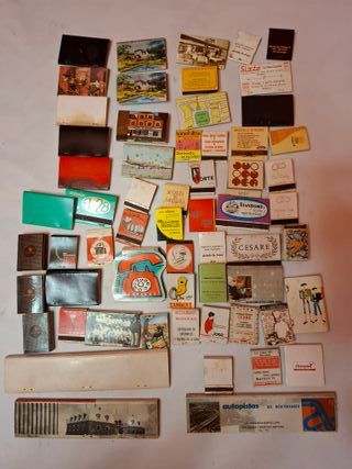 60 scatole di fiammiferi vintage spagnole