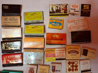 60 scatole di fiammiferi vintage spagnole