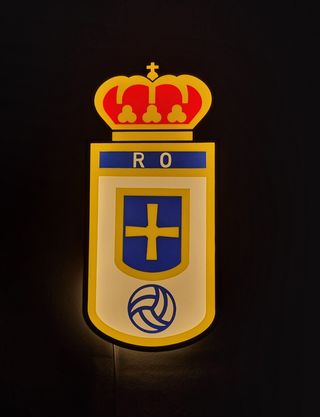 Lámpara Escudo RO Real Oviedo