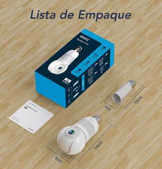 Cámara de vigilancia bombilla Wi-Fi