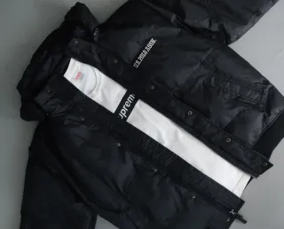 Chaqueta Polo Negra Talla XL