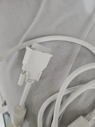 Cavo di connessione PC/TV VGA bianco