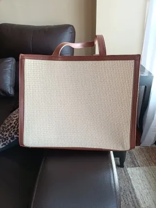 Borsa a mano Liu Jo beige e marrone