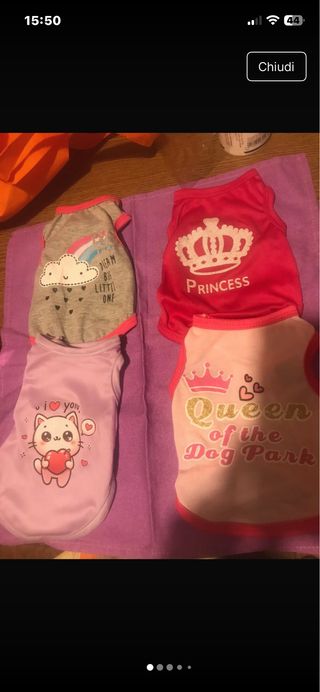 Vestitini per gatti