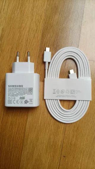 Caricabatterie Samsung 45W USB-C Bianco Ricarica Rapida