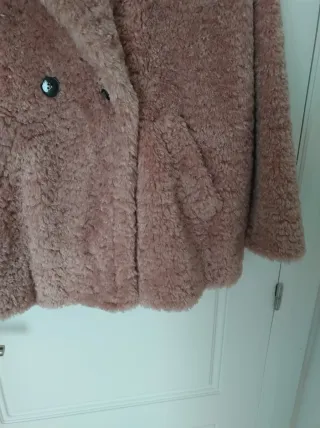 Cappotto in pelle sintetica rosa Max Mara Group Marella