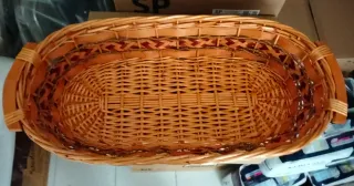 Cesto in vimini ovale