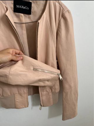 Chaqueta de piel Max&Co