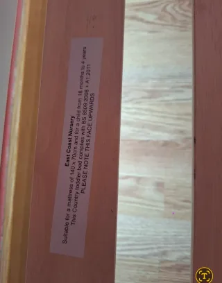 Cama infantil madera 140x70. Regalo colcha nórdica