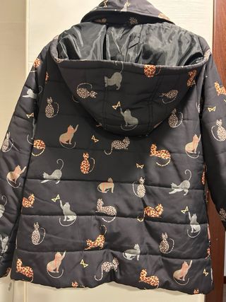 Cazadora acolchada Akinolaude gatos M