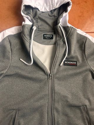 Chándal McKenzie Gris y Blanco