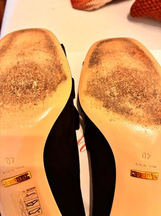 Mocassini Gucci Marmont Neri con Logo Oro