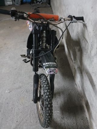 Pit Bike 125cc Negra