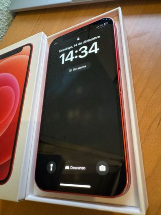 iPhone 12 mini rosso