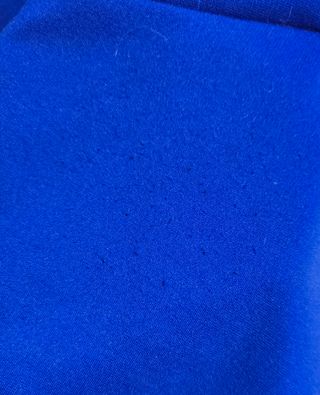 Blusa Peplum Azul Talla S