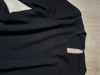 Conjunto Blusa Negra y Pantalón Estampado