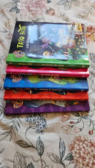 Lote 5 Libros Trío Beta