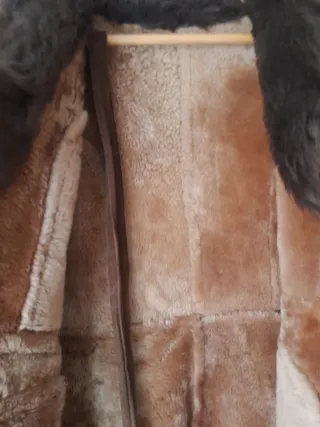 Cappotto Vintage in Pelle Marrone