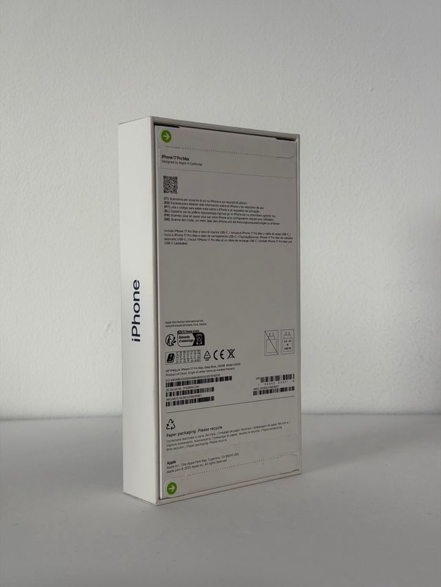 iPhone 17 Pro Max 512GB Azul Marino