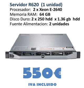 Server Dell R620 - 64GB RAM