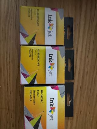 Cartucho HP 302XL C V3 Color