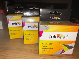 Cartucho HP 302XL C V3 Color