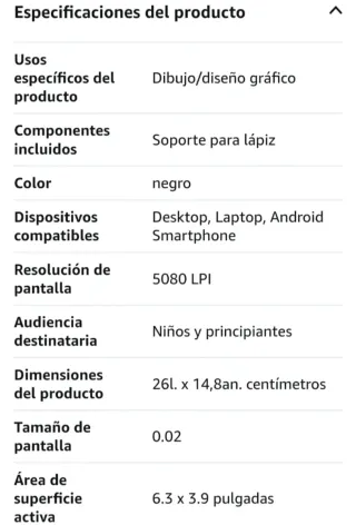 Tableta Gráfica Huion Inspiroy H60P