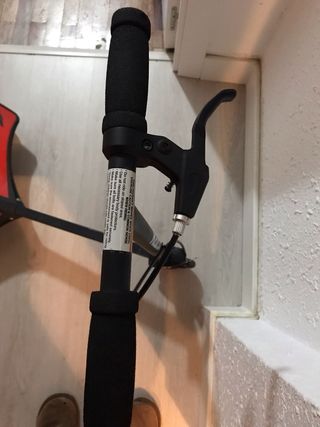 Patinete 3 ruedas rojo y negro