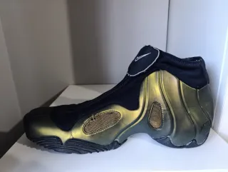 Nike Air Flightposite Oro Metálico