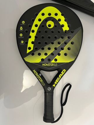 Raqueta Pádel Head Monster 2.0 con mochila.