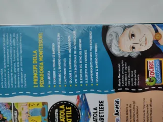 Gioco Tombola Tattile Animali Montessori 3-6 anni