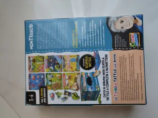 Gioco Tombola Tattile Animali Montessori 3-6 anni