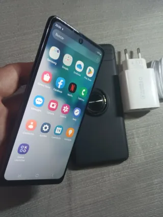 Samsung S20 FE blu + Custodia