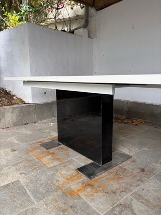 Mesa de exterior extensible