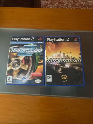 Lote 2 Juegos PS2: Need for Speed