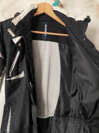 Chaqueta nieve negra y blanca Talla M